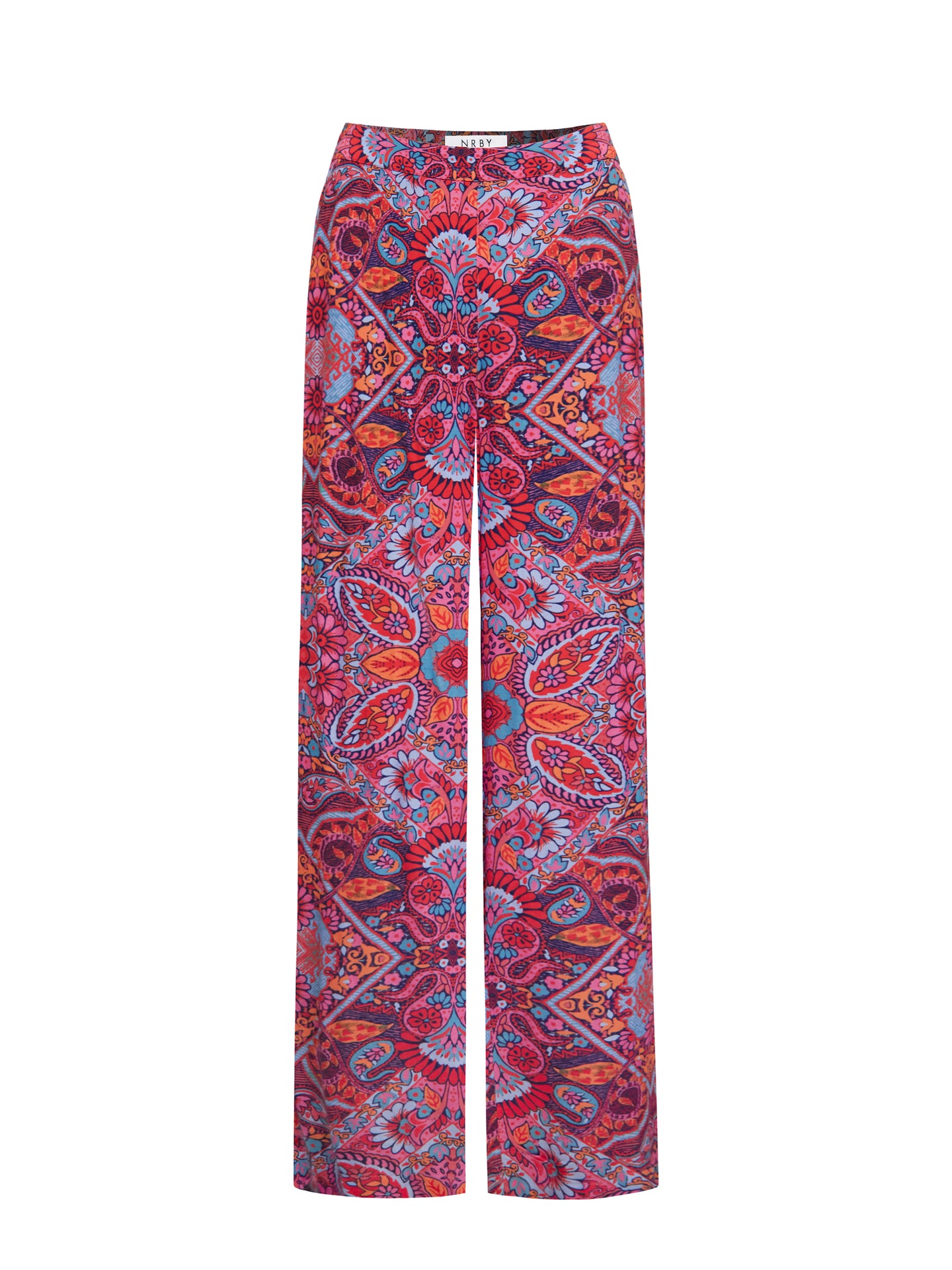 Thea square paisley printed trouser