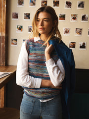 Tippi cotton crew neck tank | NRBY Clothing