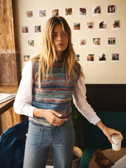 Tippi cotton crew neck tank | NRBY Clothing
