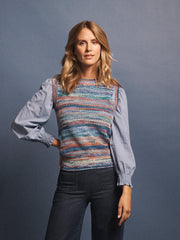 Tippi cotton crew neck tank