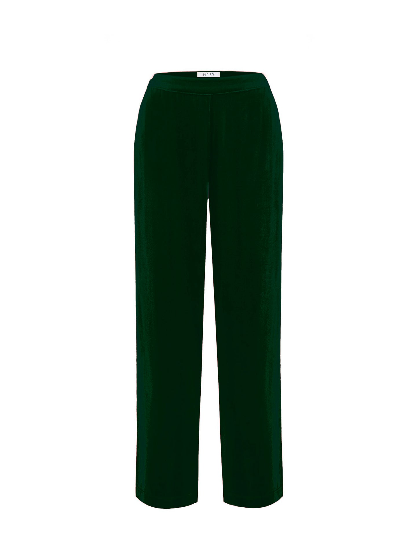 Thea velvet trouser - Forest