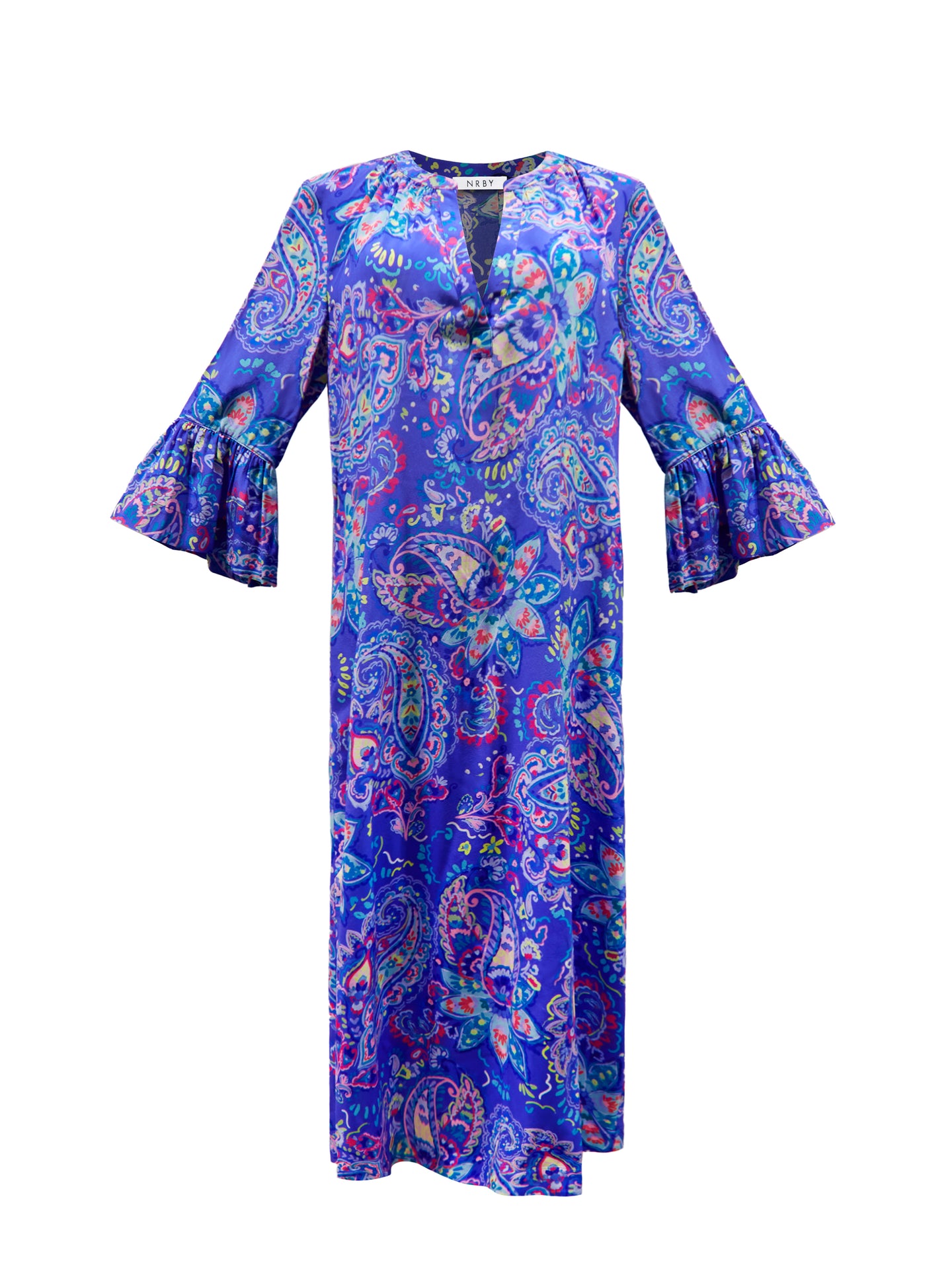 Printed Silk Dress