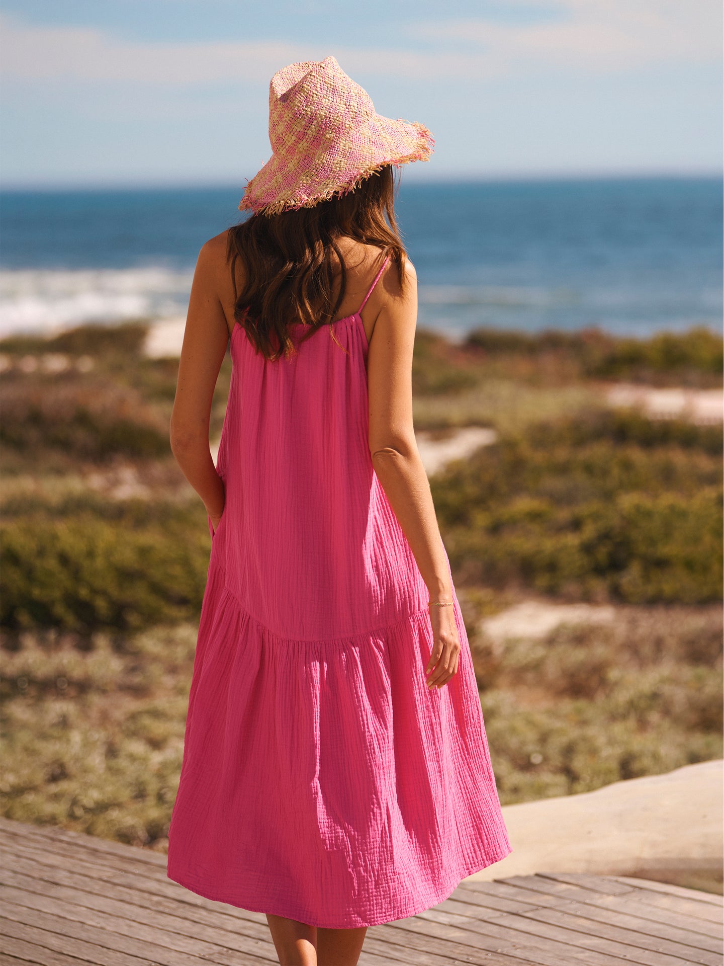 Pink Cotton Dress