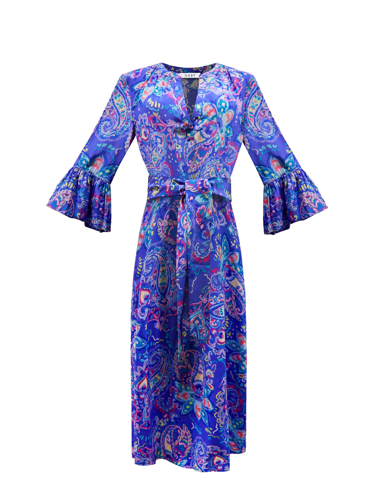 Printed Silk Dress