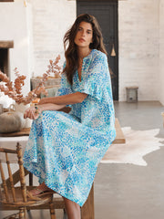 Printed Silk Dress