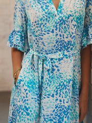 Printed Silk Dress