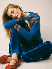 Yasmin fairisle sweater - Blue | NRBY Clothing