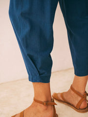 Nicole linen trouser - Indigo | NRBY Clothing
