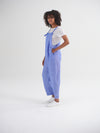 Carrie linen dungaree - Bright Blue