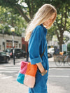 Kat faux fur multi cross body bag