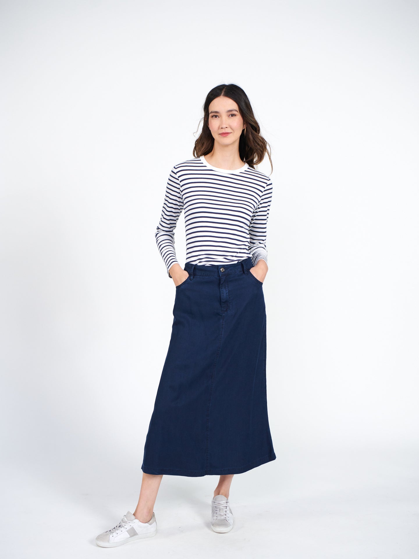 Sienna tencel A line skirt