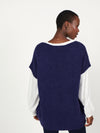 Ingrid v-neck chunky knit tank