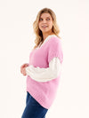 Ingrid v-neck chunky knit tank