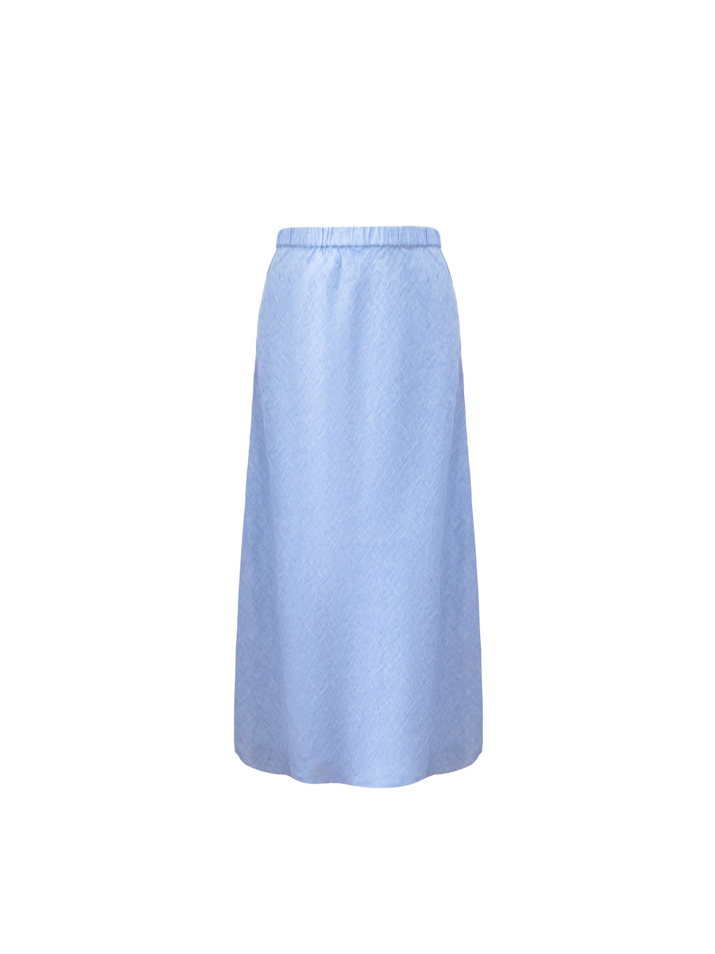 Tabby linen skirt