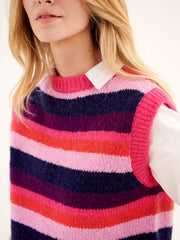 Rosie crew neck chunky knit tank