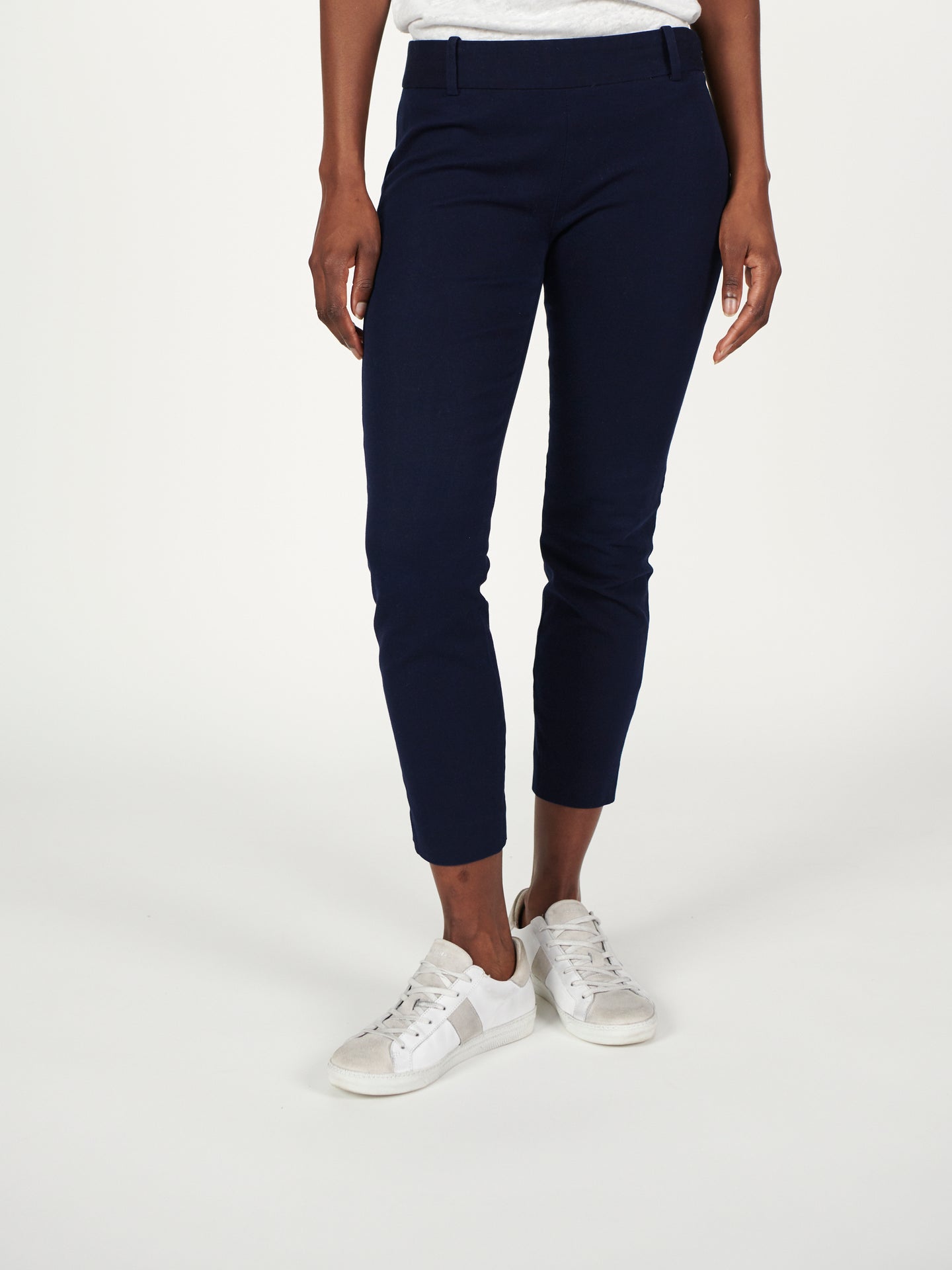 Frenchie cotton stretch trousers