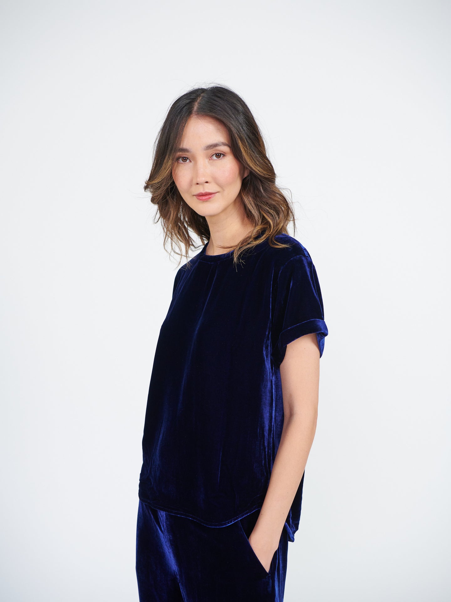 Orla velvet top