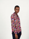 India jersey crazy petal shirt