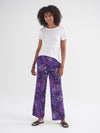 Thea silk giant painterly paisley trouser