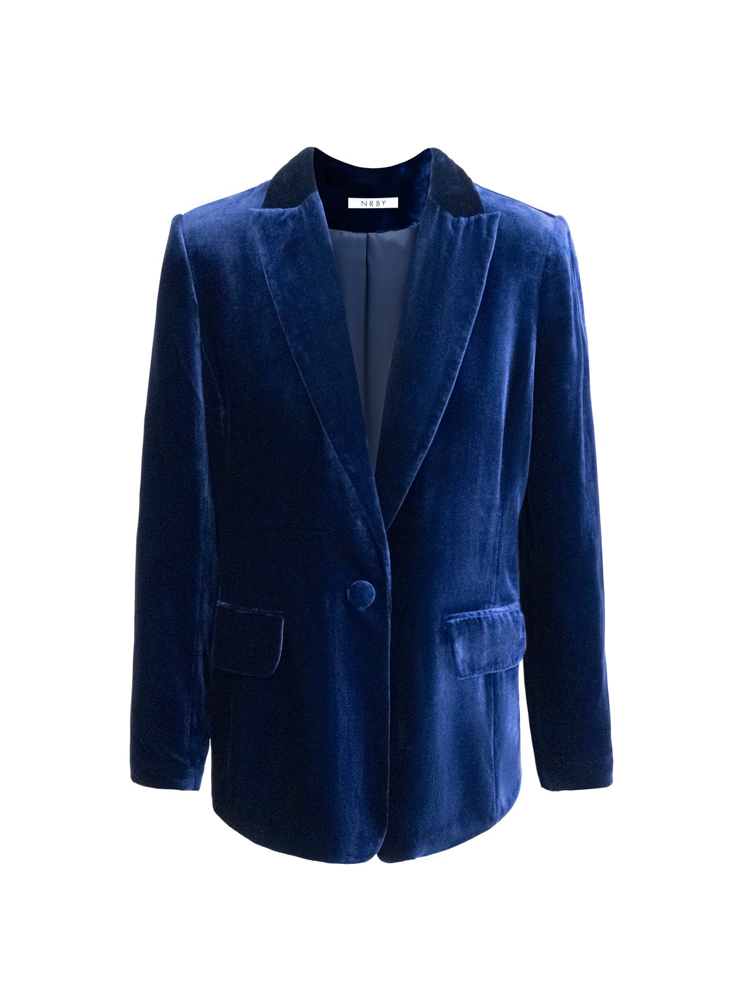 New May velvet jacket - Navy