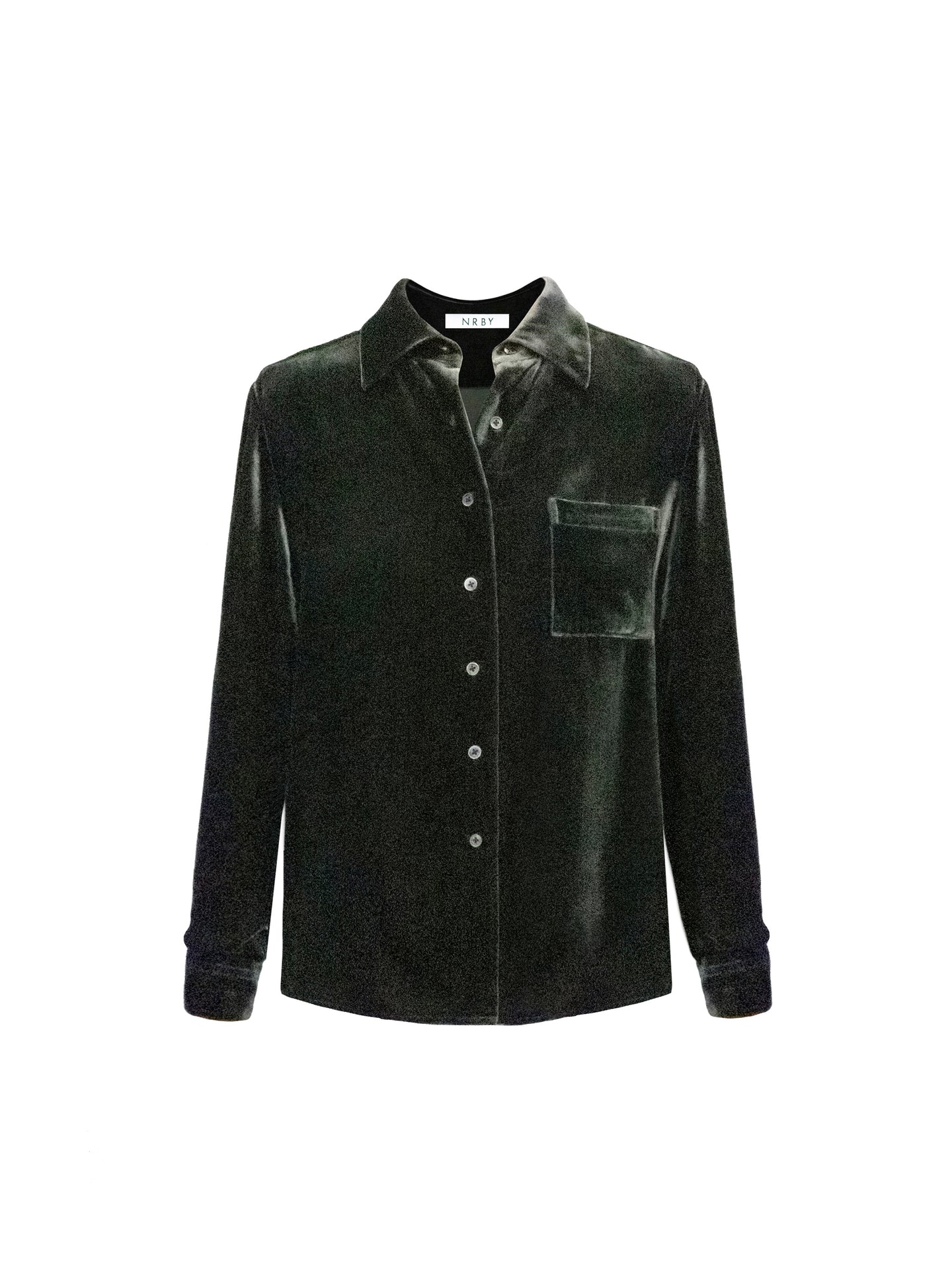 Patti velvet shirt - Khaki