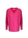 Mari perfect cashmere sweater - Heathered Pink