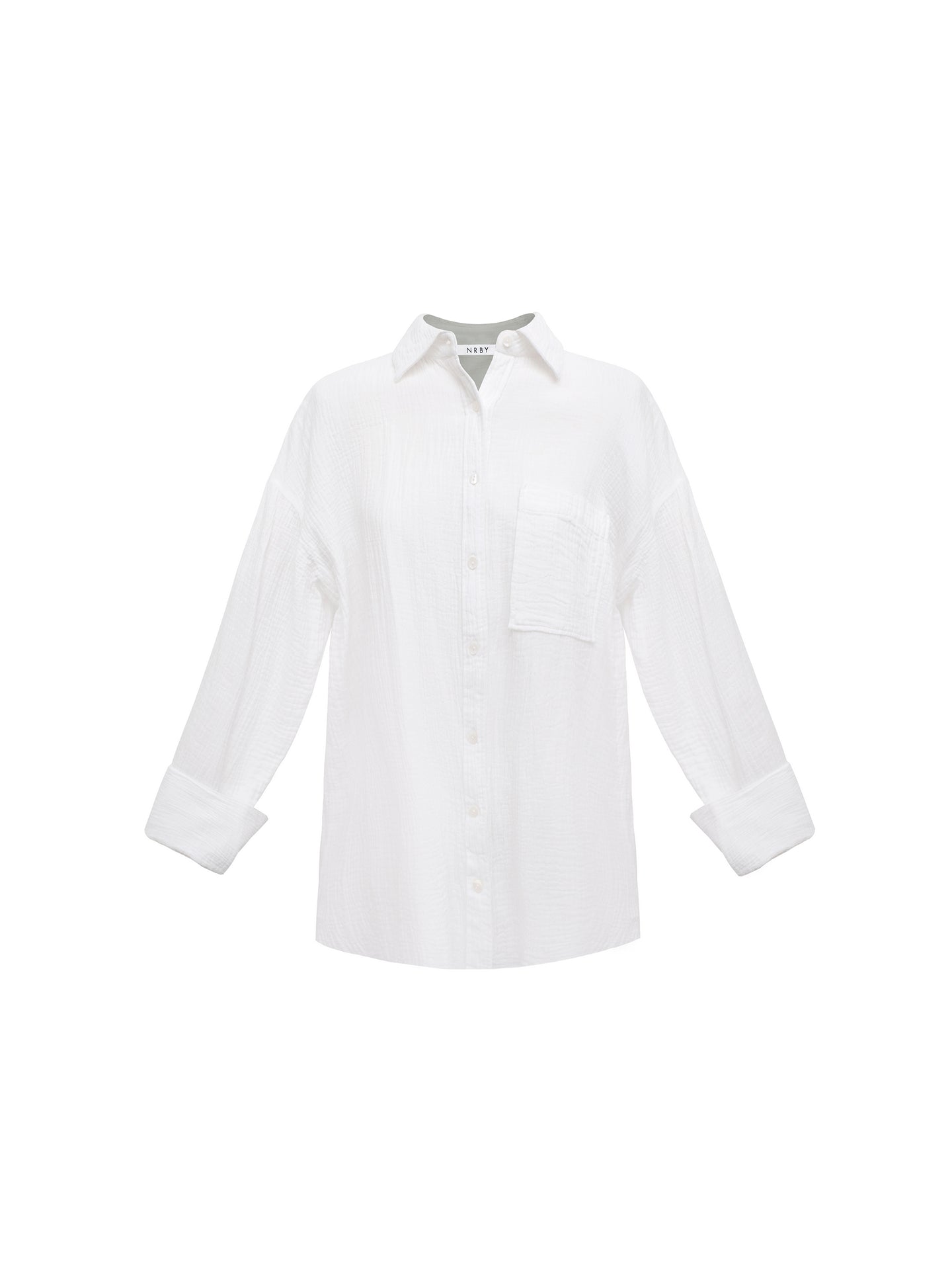 Elouise relaxed shirt - White