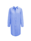 Phil linen shirt dress - Bright Blue