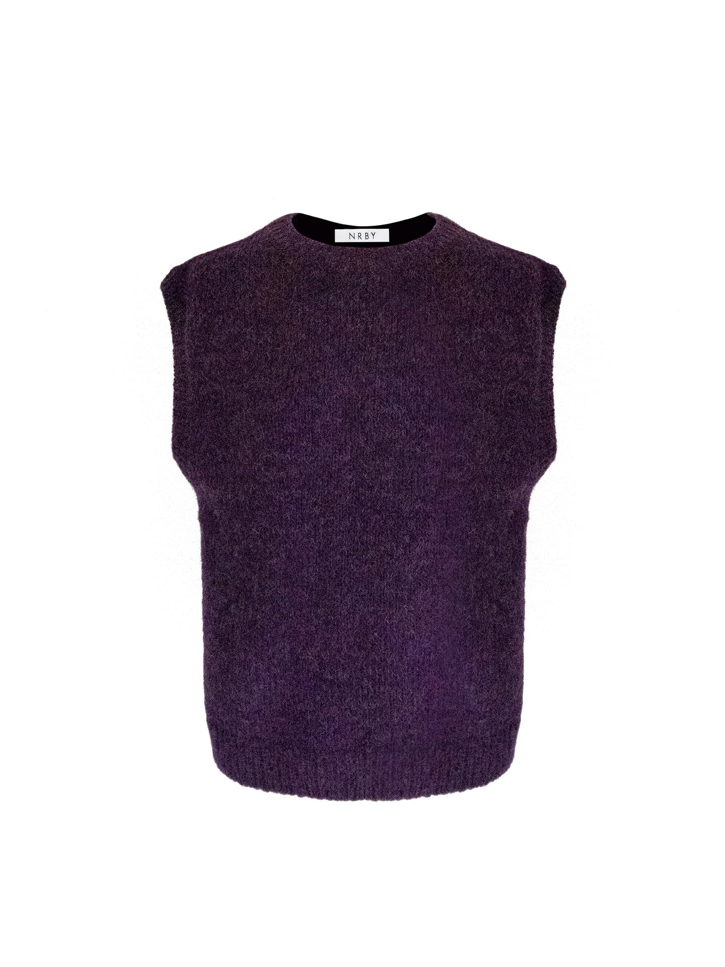 Rosie crew neck chunky knit tank